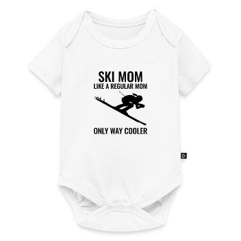 Ski Ski Ski Gift Way Glacière - Body à manches courtes Premium Bébé - blanc - Devant