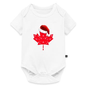 Noël Canada - Body à manches courtes Premium Bébé - blanc - Devant