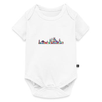 COLOGNE KONFETTI SKYLINE KÖLLE ALAAF JECKEN CARNIVAL - Body à manches courtes Premium Bébé - blanc - Devant