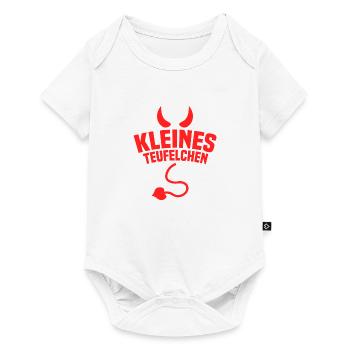 Kleines Teufelchen Geschenkidee Fasching - Baby Premium Kurzarmbody - Weiß - Vorne