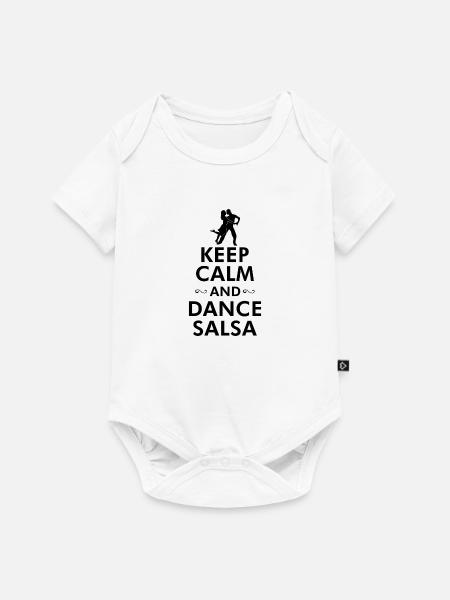 DANSE SALSA - Body à manches courtes Premium Bébé - blanc