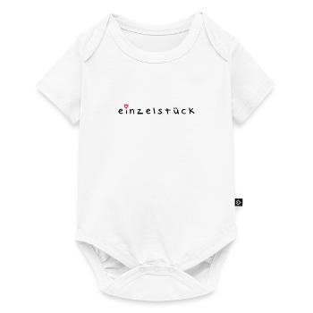 Einzelstück Geschenk - Baby Premium Kurzarmbody - Weiß - Vorne