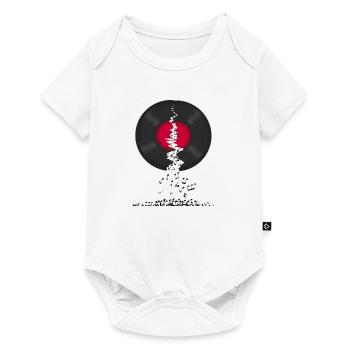 Gebrochene disco de Vinilo LP Derramar Hinweise - Body à manches courtes Premium Bébé - blanc - Devant