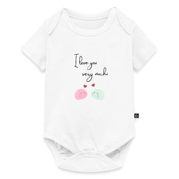 Je t'aime très mochi - Body à manches courtes Premium Bébé - blanc - Devant