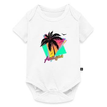 Antigua - Baby Premium short-sleeve bodysuit - white - Front