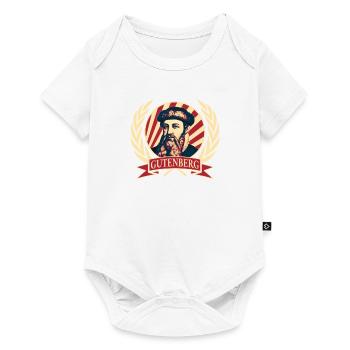 Johannes Gutenberg - Baby Premium short-sleeve bodysuit - white - Front