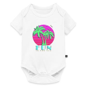 Fun In The Sun - Baby Premium short-sleeve bodysuit - white - Front