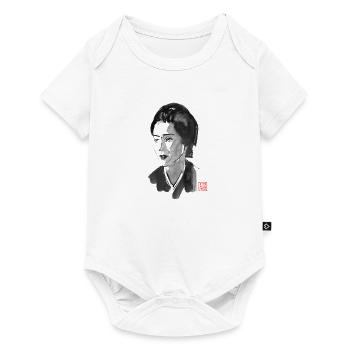 geisher lover - Body à manches courtes Premium Bébé - blanc - Devant
