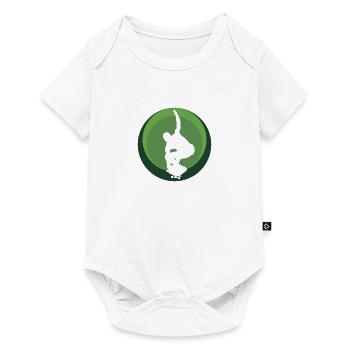 Skateboard Skateboarding Skater - Body à manches courtes Premium Bébé - blanc - Devant