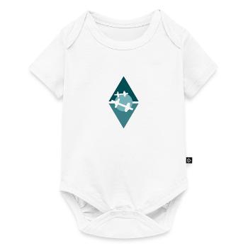 Deadlift Weightlifting Gym - Baby Premium short-sleeve bodysuit - white - Front