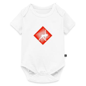 Power Meditation Mantra - Baby Premium short-sleeve bodysuit - white - Front