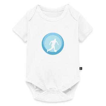 Beachball Beach Ball Soccer Player - Baby Premium short-sleeve bodysuit - white - Front