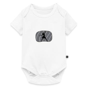 Ballett Tänzerin Oper Ballerina - Baby Premium Kurzarmbody - Weiß - Vorne