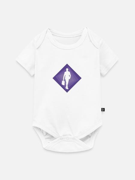 Bänker Banken Börse - Baby Premium Kurzarmbody - Weiß