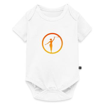 Tanzen Twirling Tanzen - Baby Premium Kurzarmbody - Weiß - Vorne