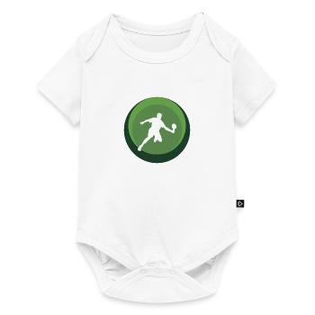 Joueur de pickleball Jeu de pickleball - Body à manches courtes Premium Bébé - blanc - Devant