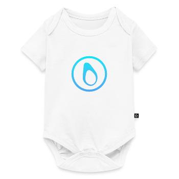 Frühstück Vegan Vegan - Baby Premium Kurzarmbody - Weiß - Vorne