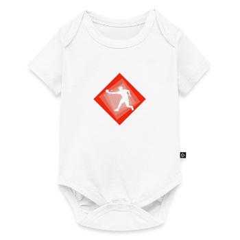 Pickleball Ball Sports Pickleball Players - Baby Premium short-sleeve bodysuit - white - Front