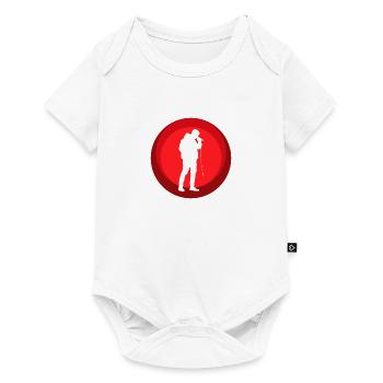 Beatboxing Djing Beatbox - Baby Premium short-sleeve bodysuit - white - Front