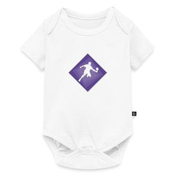 Pickleball Ball Sports Jeu de Pickleball - Body à manches courtes Premium Bébé - blanc - Devant
