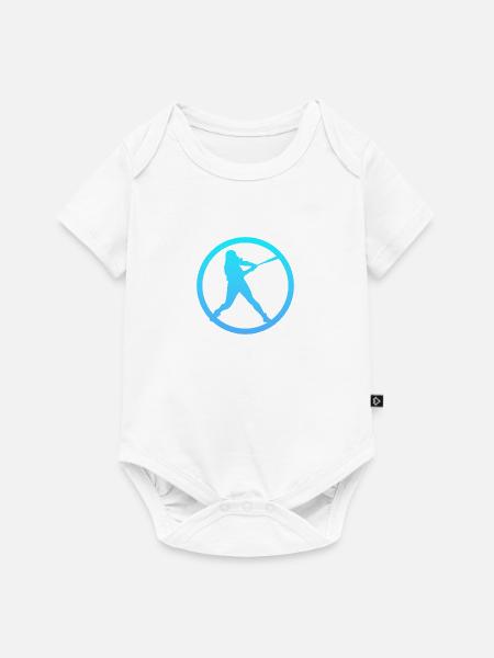 Pitcher Pitcher Softball - Baby Premium Kurzarmbody - Weiß