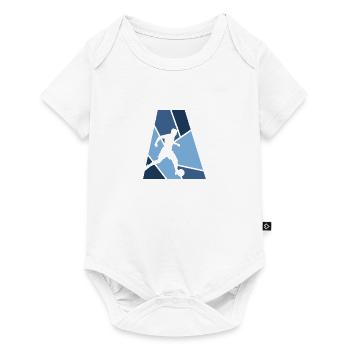 Beach Soccer Beach Soccer Beachball - Baby Premium short-sleeve bodysuit - white - Front
