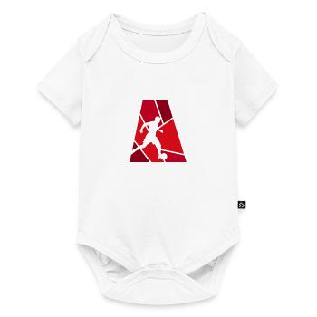 Beach Soccer Beach Soccer Strand - Baby Premium short-sleeve bodysuit - white - Front