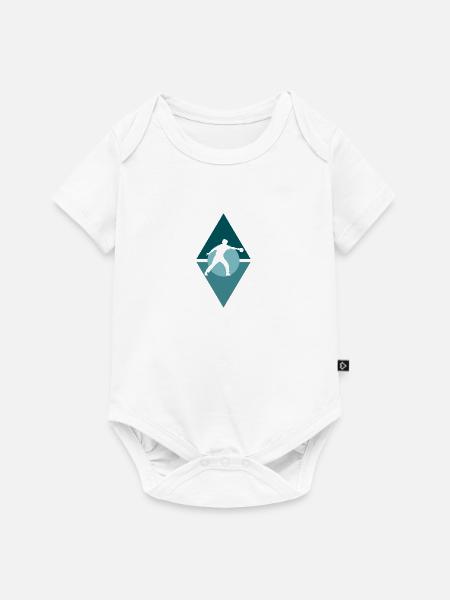 Tischtennisspieler Tischtennis Tischtennis - Baby Premium Kurzarmbody - Weiß