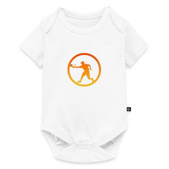 Pickleball Rackets Pickleball Players Tennis - Baby Premium short-sleeve bodysuit - white - Front