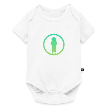 Bienen Honigbiene Nektar - Baby Premium Kurzarmbody - Weiß - Vorne
