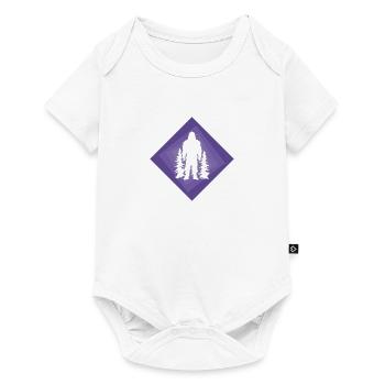 Big foot Bigfoot Big foot - Baby Premium Kurzarmbody - Weiß - Vorne