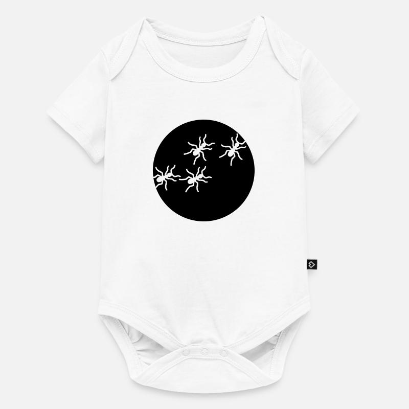 fourmi - Body à manches courtes Premium Bébé - blanc