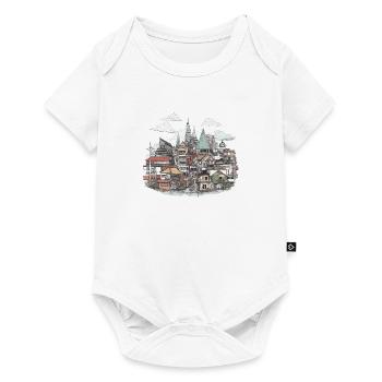 City: Asian, Bangkok - Baby Premium short-sleeve bodysuit - white - Front