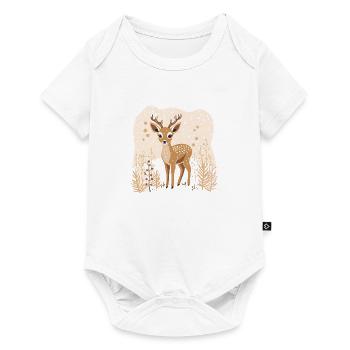 Faon - Body à manches courtes Premium Bébé - blanc - Devant