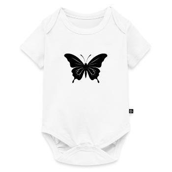 Butterfly. butterfly - Baby Premium short-sleeve bodysuit - white - Front