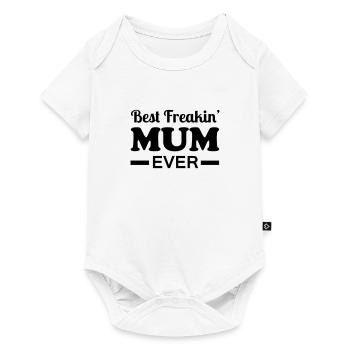 Mum - Baby Premium short-sleeve bodysuit - white - Front