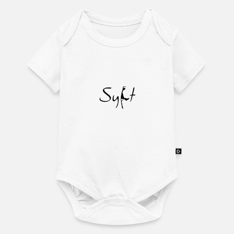 Sylt - Baby Premium Kurzarmbody - Weiß