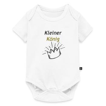 Little King - Baby Premium short-sleeve bodysuit - white - Front