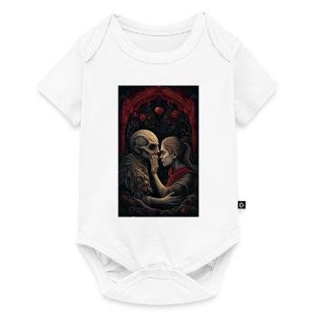 Un amour douloureux au-delà de la vie - Body à manches courtes Premium Bébé - blanc - Devant