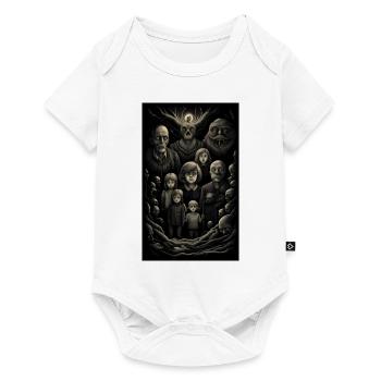 Bleak & spiritual Forest Fantasy family - Baby Premium short-sleeve bodysuit - white - Front