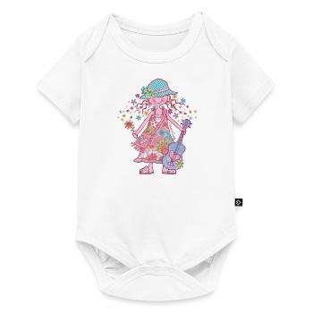 Hippie Girl - Baby Premium short-sleeve bodysuit - white - Front