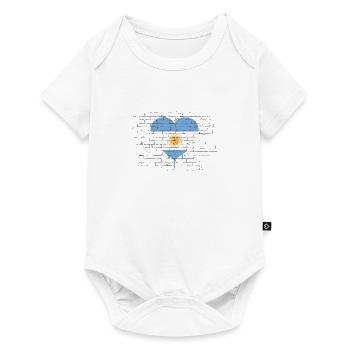 Argentina Flag South America Argentine Flag - Baby Premium short-sleeve bodysuit - white - Front
