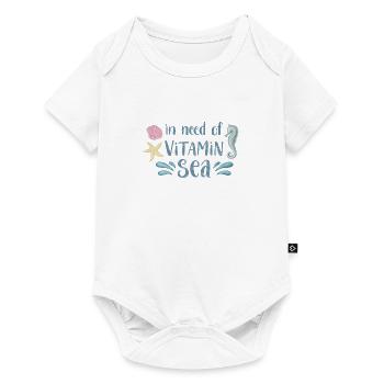 In need of Vitamin SEA - Baby Premium short-sleeve bodysuit - white - Front
