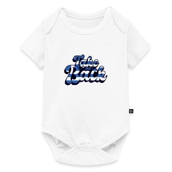 Greece Flag Hellas Athens Greek Flag - Baby Premium short-sleeve bodysuit - white - Front