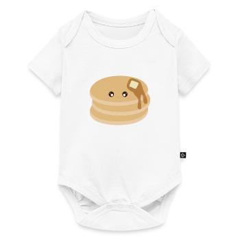 Crêpes Kawaii - Body à manches courtes Premium Bébé - blanc - Devant