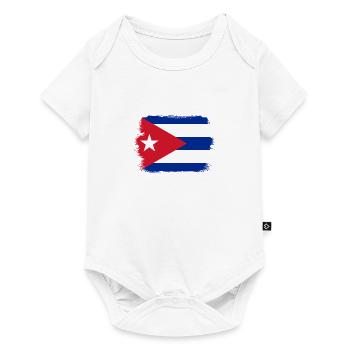 Cuba Flag Caribbean Vacation Cuba Travel Havana - Baby Premium short-sleeve bodysuit - white - Front