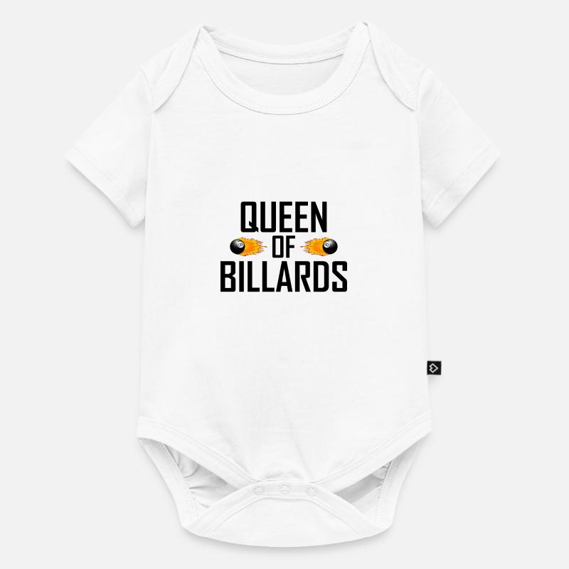 Billard - Baby Premium Kurzarmbody - Weiß