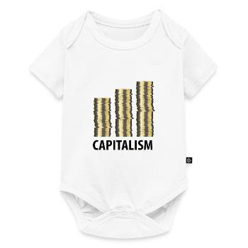Capitalism - Baby Premium short-sleeve bodysuit - white - Front