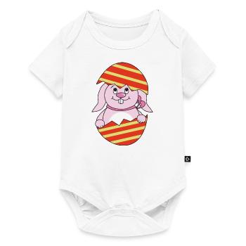 Easter motive Easter Easter bunny - Baby Premium short-sleeve bodysuit - white - Front