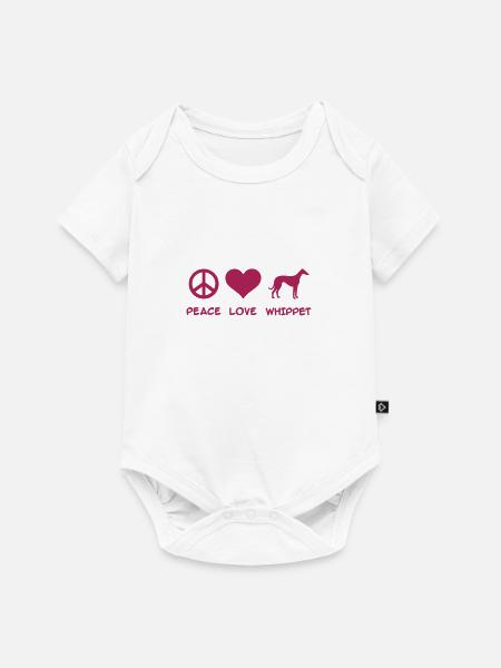 Whippet - Body à manches courtes Premium Bébé - blanc
